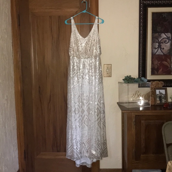 COPY - Marina Rose/Gold-ish sequin maxi dress - Picture 2 of 8